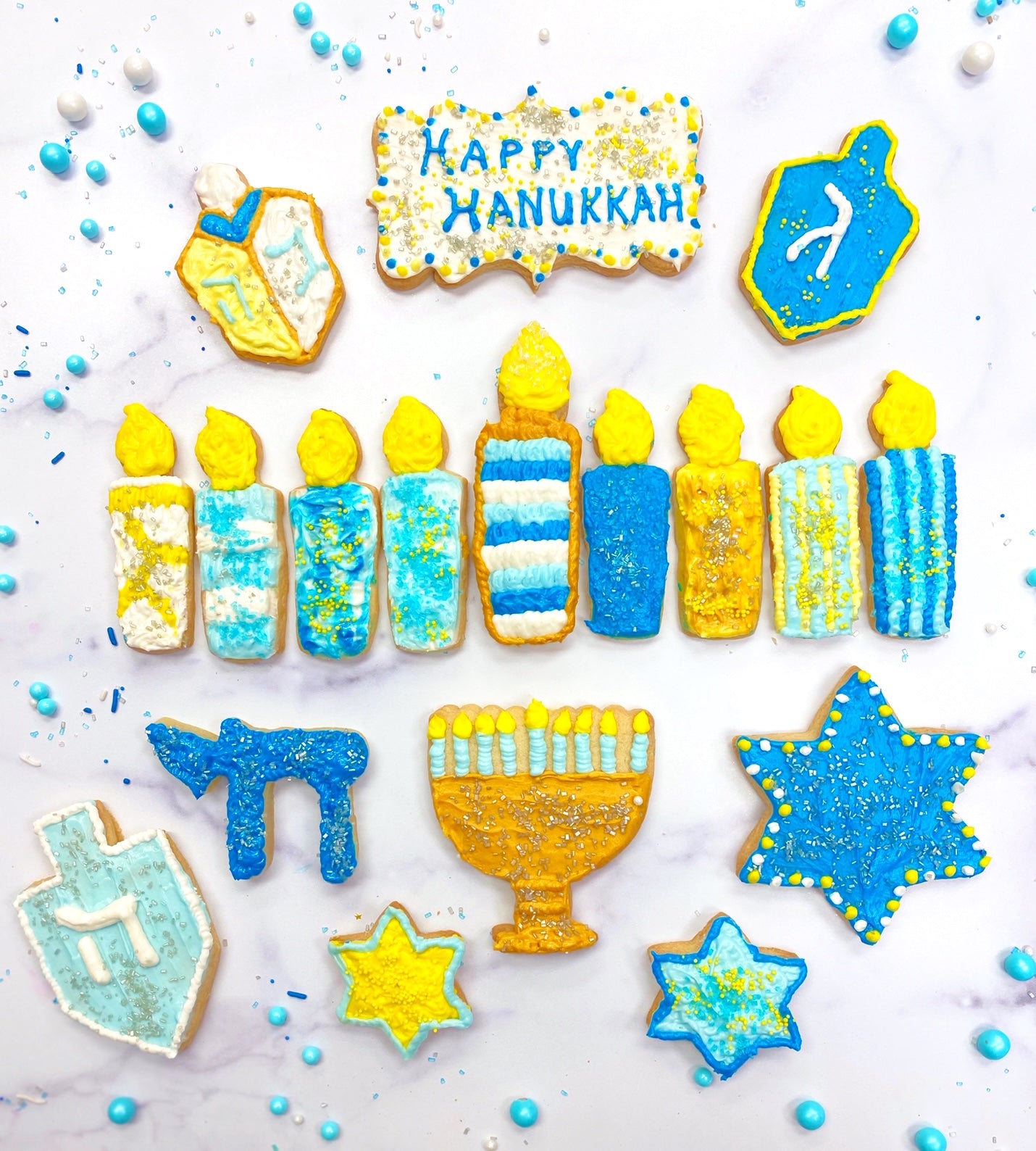 Happy Hanukkah Cookie Decorating Kit| Celebrations In The Kitchen