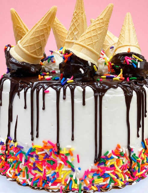 Ice Cream Cone Cake Decorating Kit Celebrations In The Kitchen
