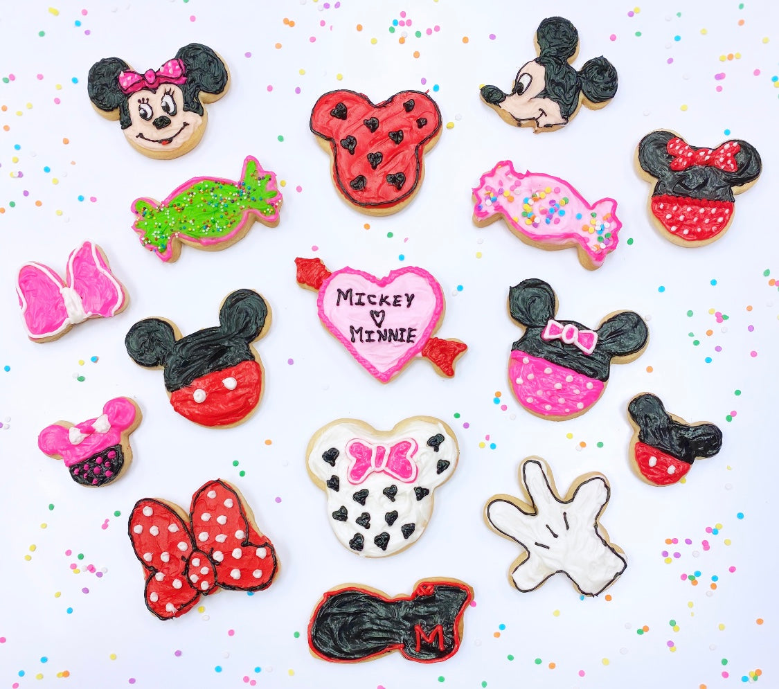 Mickey Mouse Minnie Mouse Cookie Deco Kit| Celebrations In The Kitchen